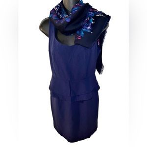 Forever 21 Ladies Navy Blue Dress